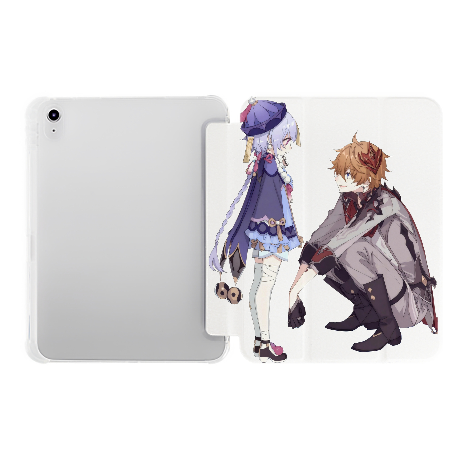 げんし神 七七 なな  genshin Nana IPad ケース ペン収納付き 三つ折りスタンド PUレザー×シリコン 対応機種9.5/10.5/10.9インチ